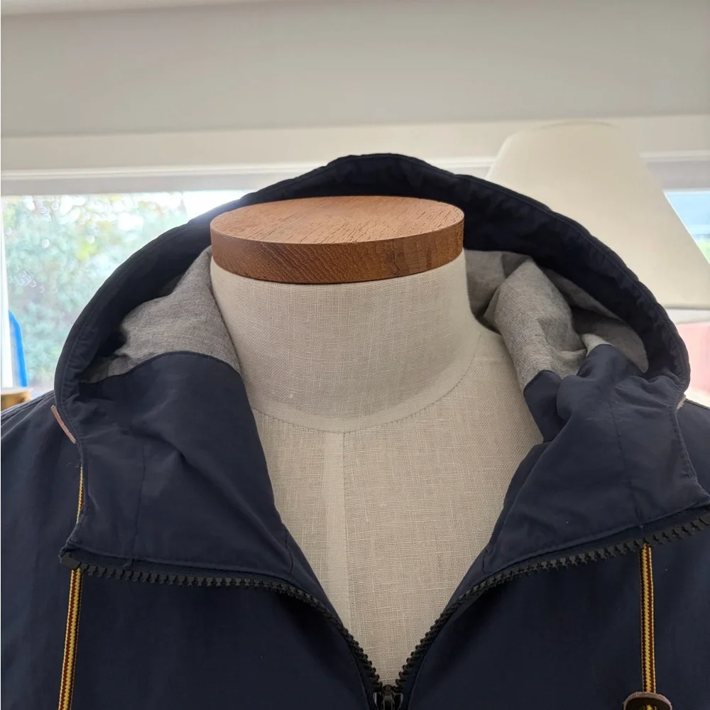 Jack O'neill Navy Blue Windbreaker Hoodie Jacket XL